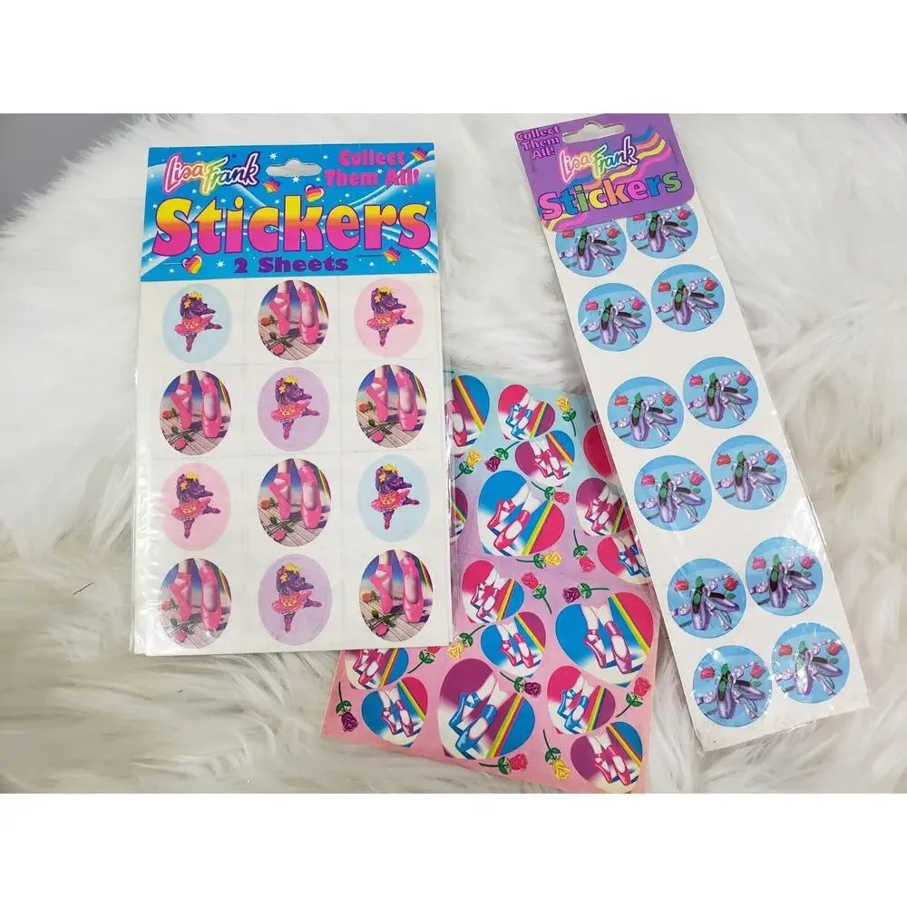 LOT NEW 1989‎ RARE DANCING HIPPO BALLERINA Ballet Shoe 80s 90s